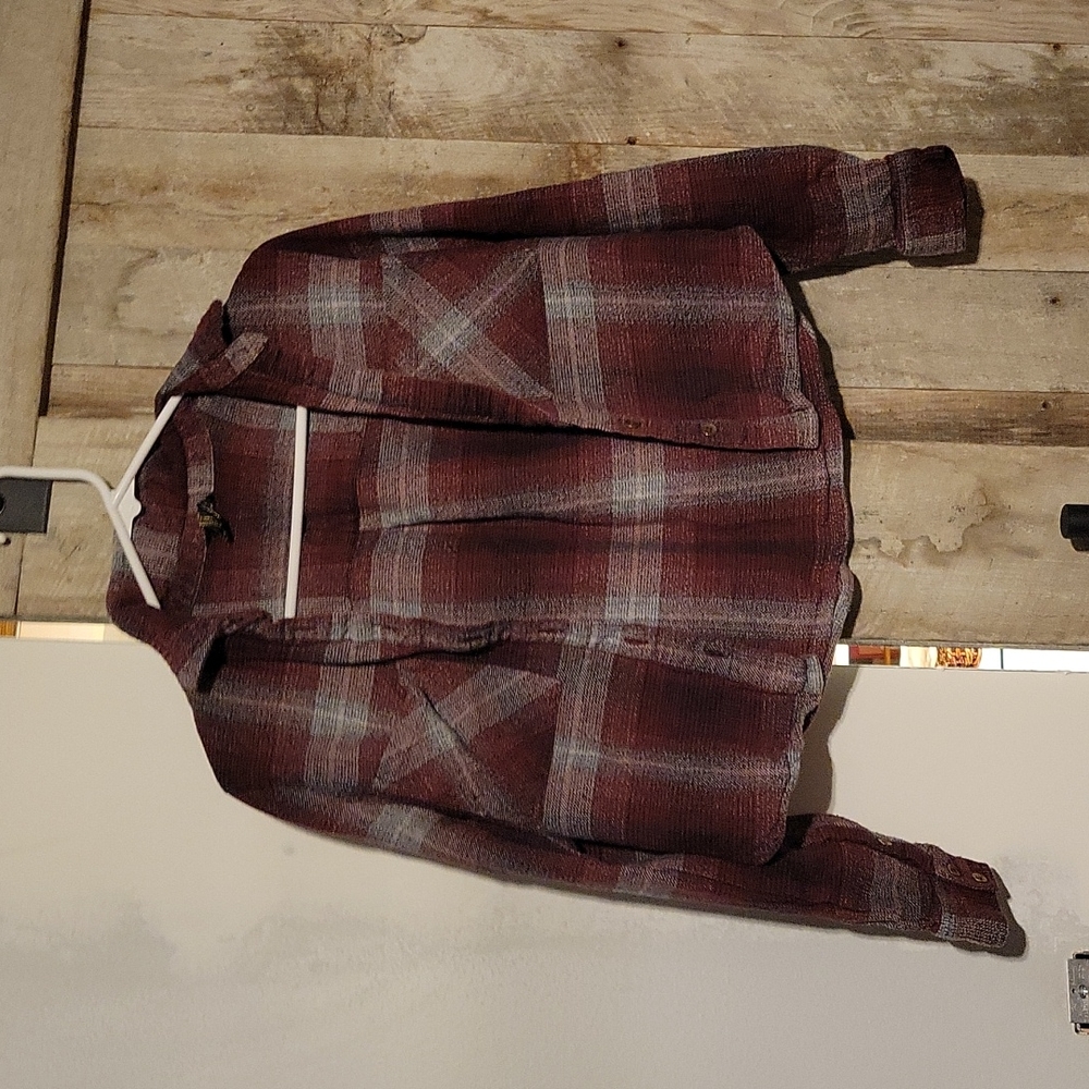 Forever 21 cropped flannel